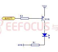 圖3.5-1  紅外學(xué)習(xí)遙控接收電路設(shè)計(jì)